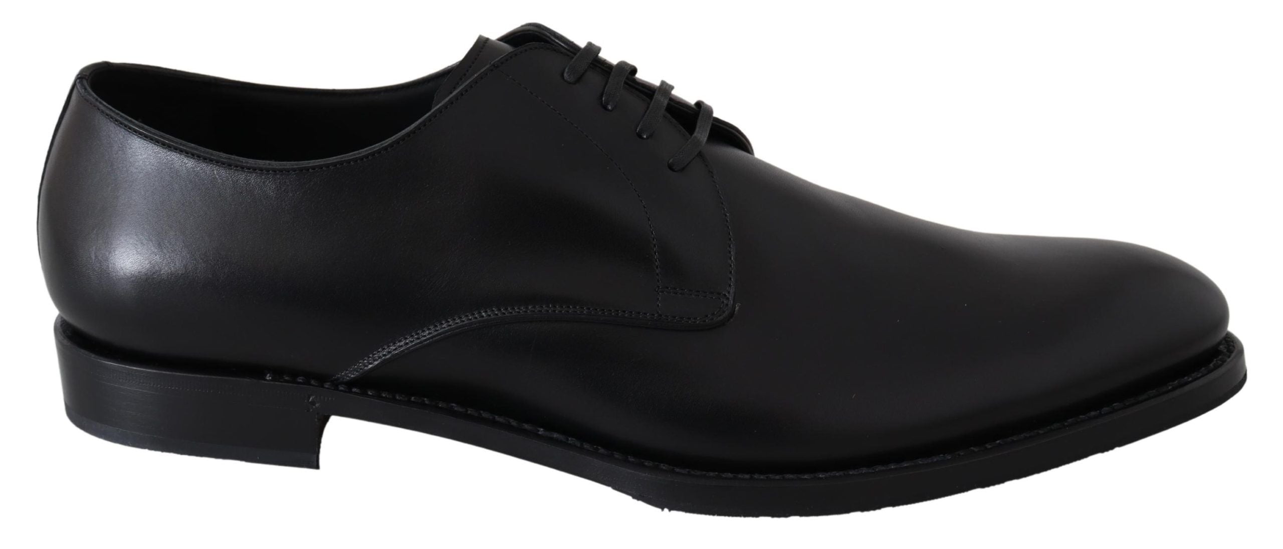 Dolce & Gabbana Black Leather SARTORIA Hand Made Shoes - Whispers Of Wisdom Clothing