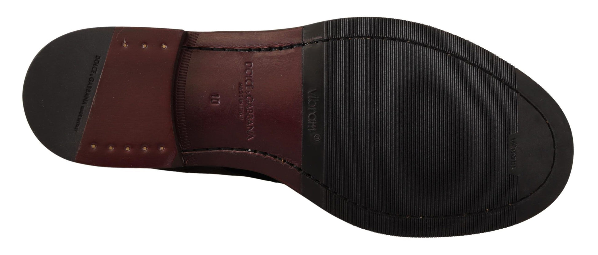 Dolce & Gabbana Black Velvet Exotic Leather Shoes - Whispers Of Wisdom Clothing