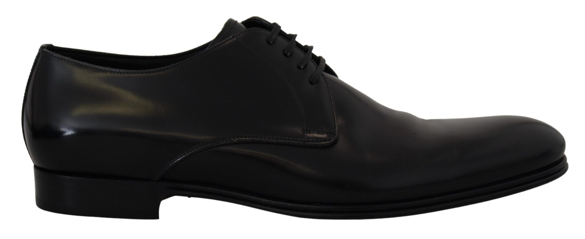 Dolce & Gabbana Black Leather Formal Dress Shoes - Whispers Of Wisdom Clothing