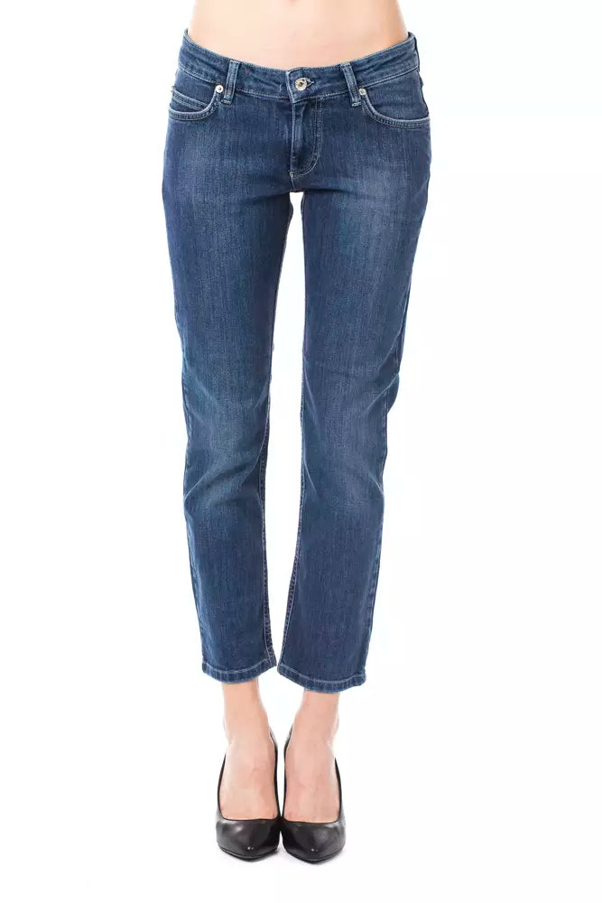Ungaro Fever Light Blue Cotton Women Jeans - Whispers Of Wisdom Clothing
