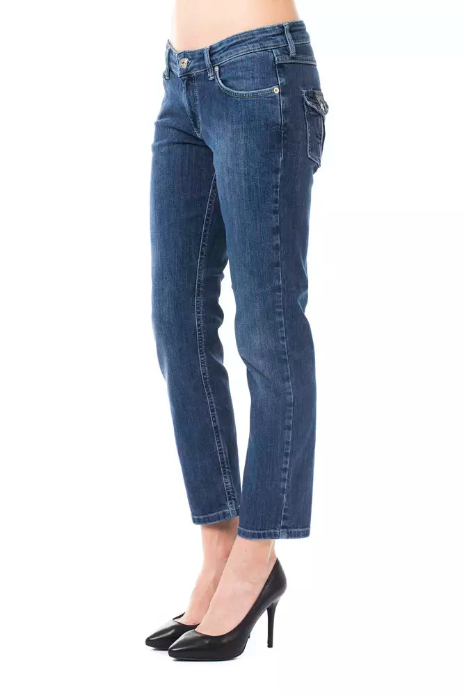 Ungaro Fever Light Blue Cotton Women Jeans - Whispers Of Wisdom Clothing