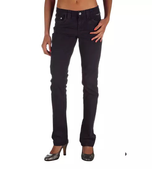 Ungaro Fever Blue Cotton Women's Pants - Whispers Of Wisdom Clothing