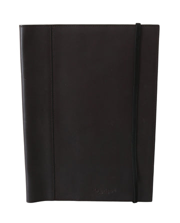 A.G. Spalding & Bros Black Leather Bifold Travel Holder Logo Wallet