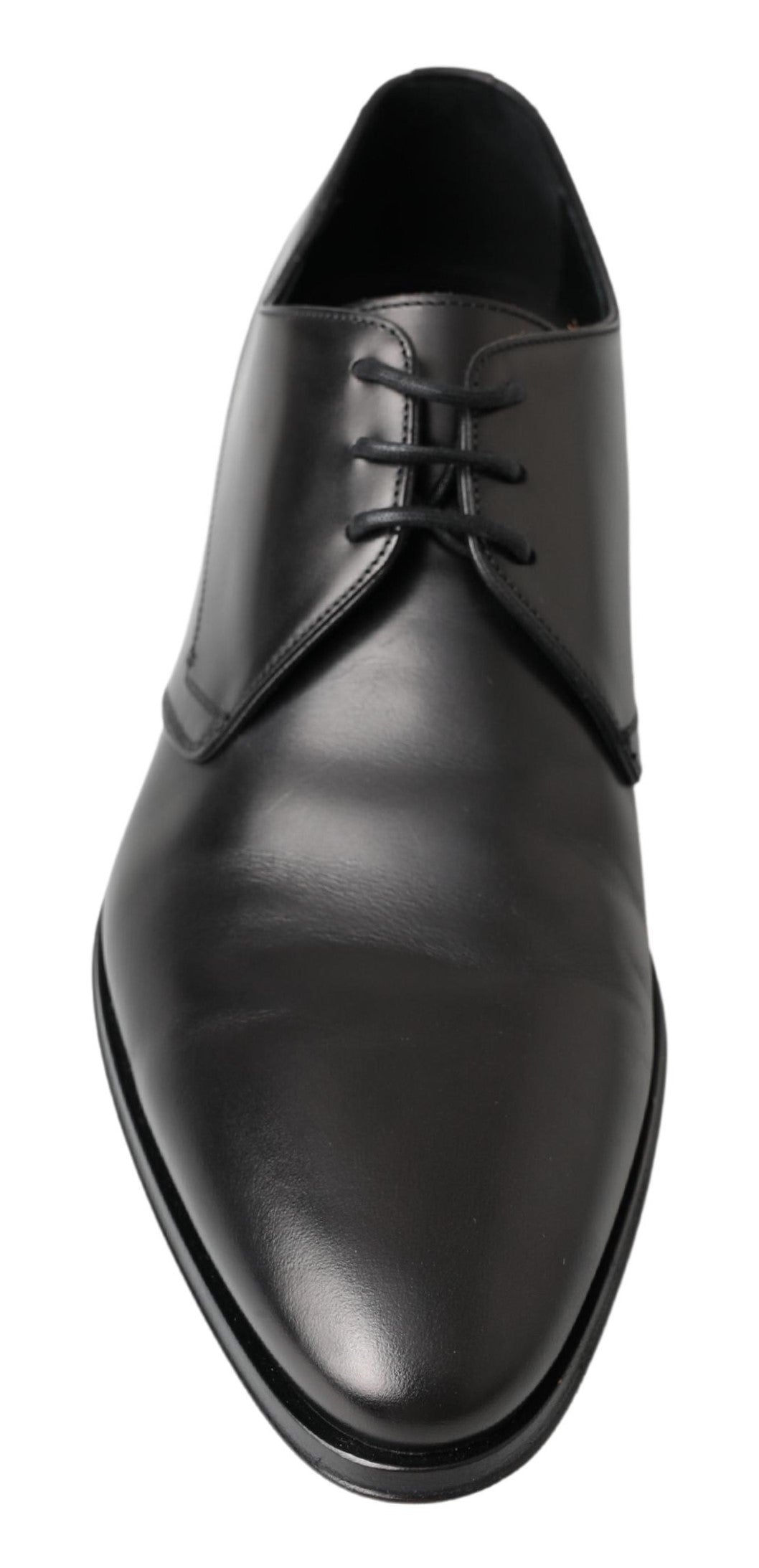 Dolce & Gabbana Black Derby Formal Dress Shoes - Whispers Of Wisdom Clothing