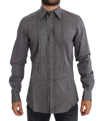 Dolce & Gabbana Purple Torero GOLD Slim Fit Dress Shirt - Whispers Of Wisdom Clothing