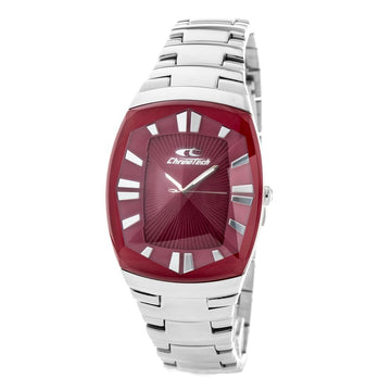 Chronotech Silver Stainless Steel Watch