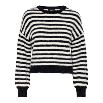 Only Black And White Marabou Sportswear