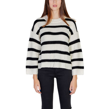 Jacqueline De Yong Cream Marabou Sweater