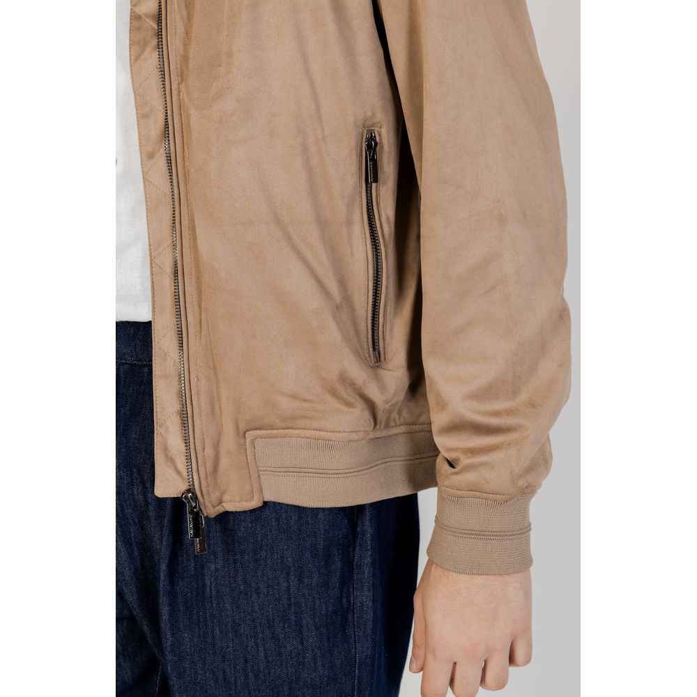 Hamaki-Ho Brown Polyester Jackets & Coat