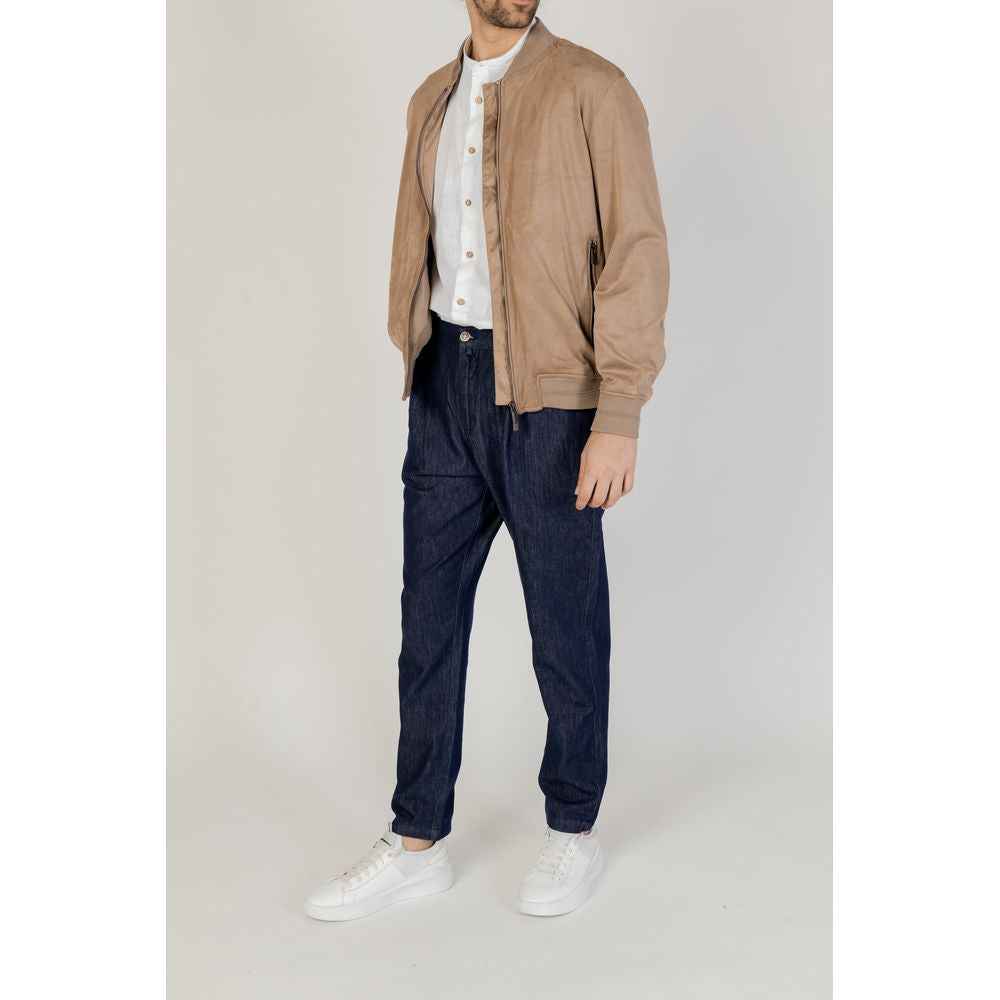 Hamaki-Ho Brown Polyester Jackets & Coat
