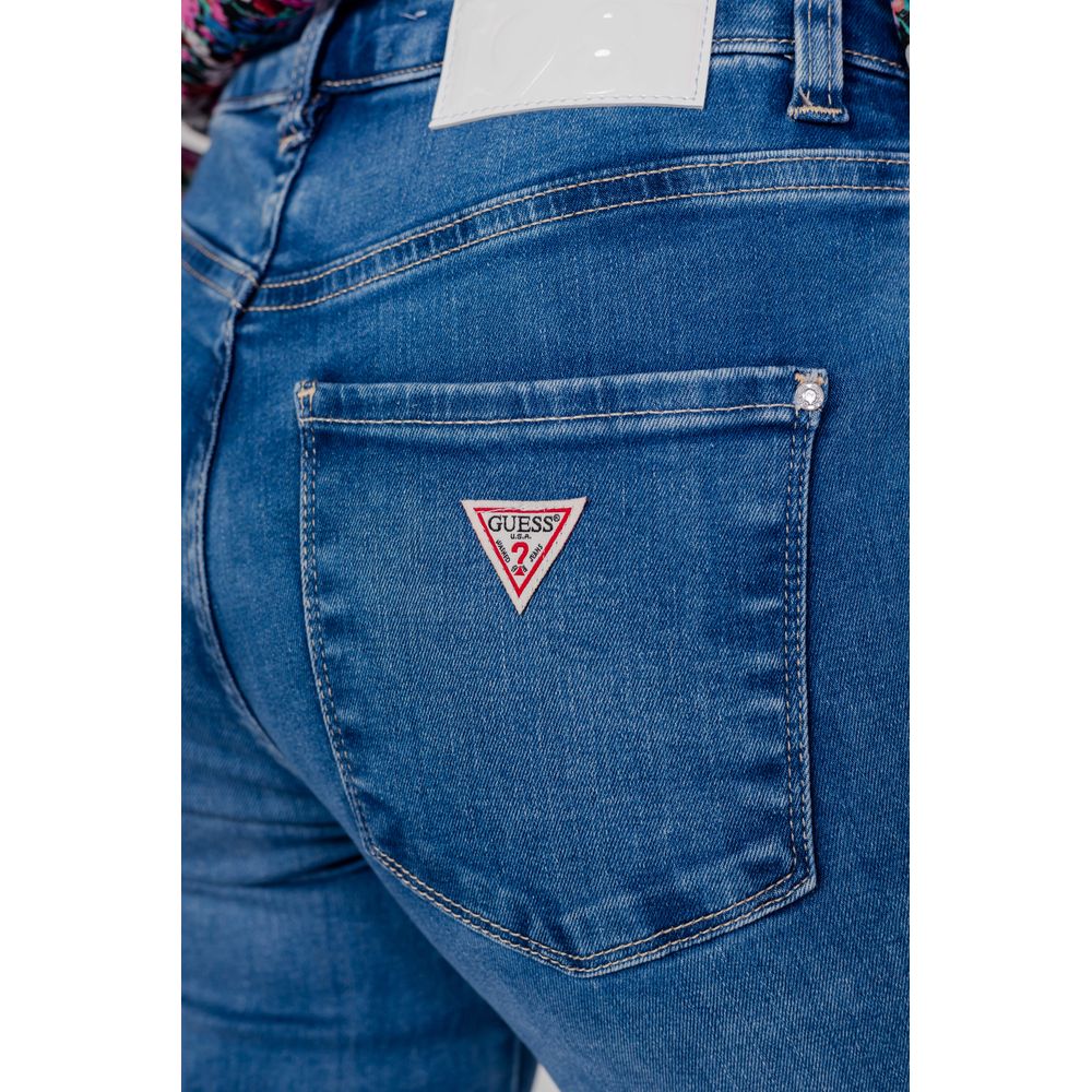 Guess Light Blue Organic Cotton Mom Jeans