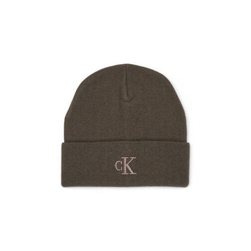 Calvin Klein Jeans Brown Wool Caps Baseball Hat