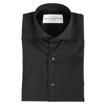 Ballantyne Black Cotton Men's Shirt