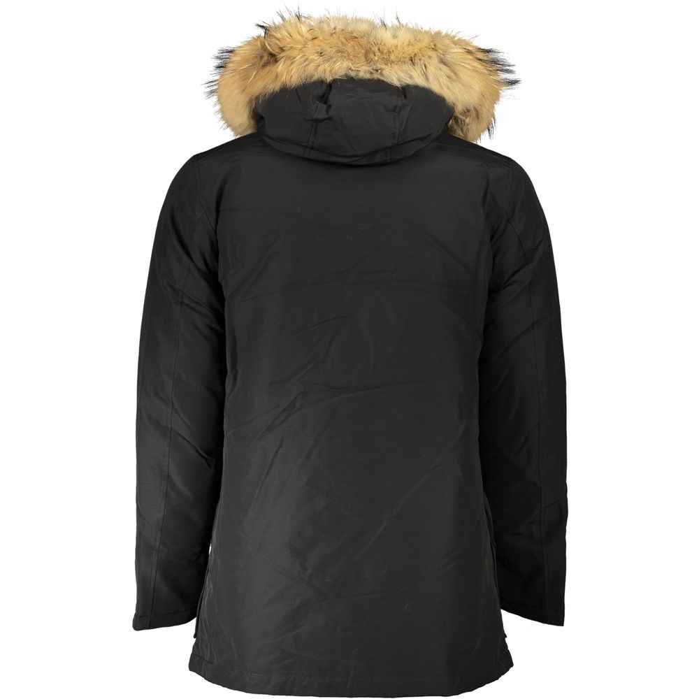 Woolrich Black Cotton Men Jacket