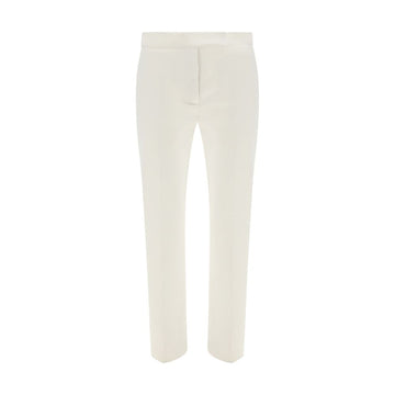 SA SU PHI White Silk Casual Pants
