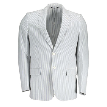 Gant White Cotton Men Jacket