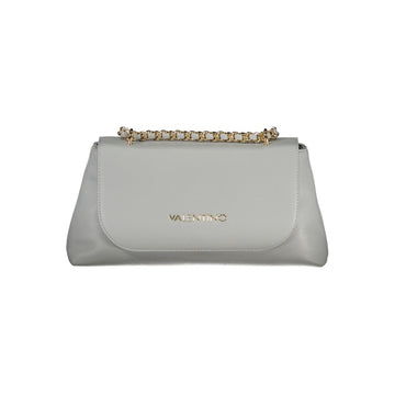 Mario Valentino Gray Polyethylene Handbag
