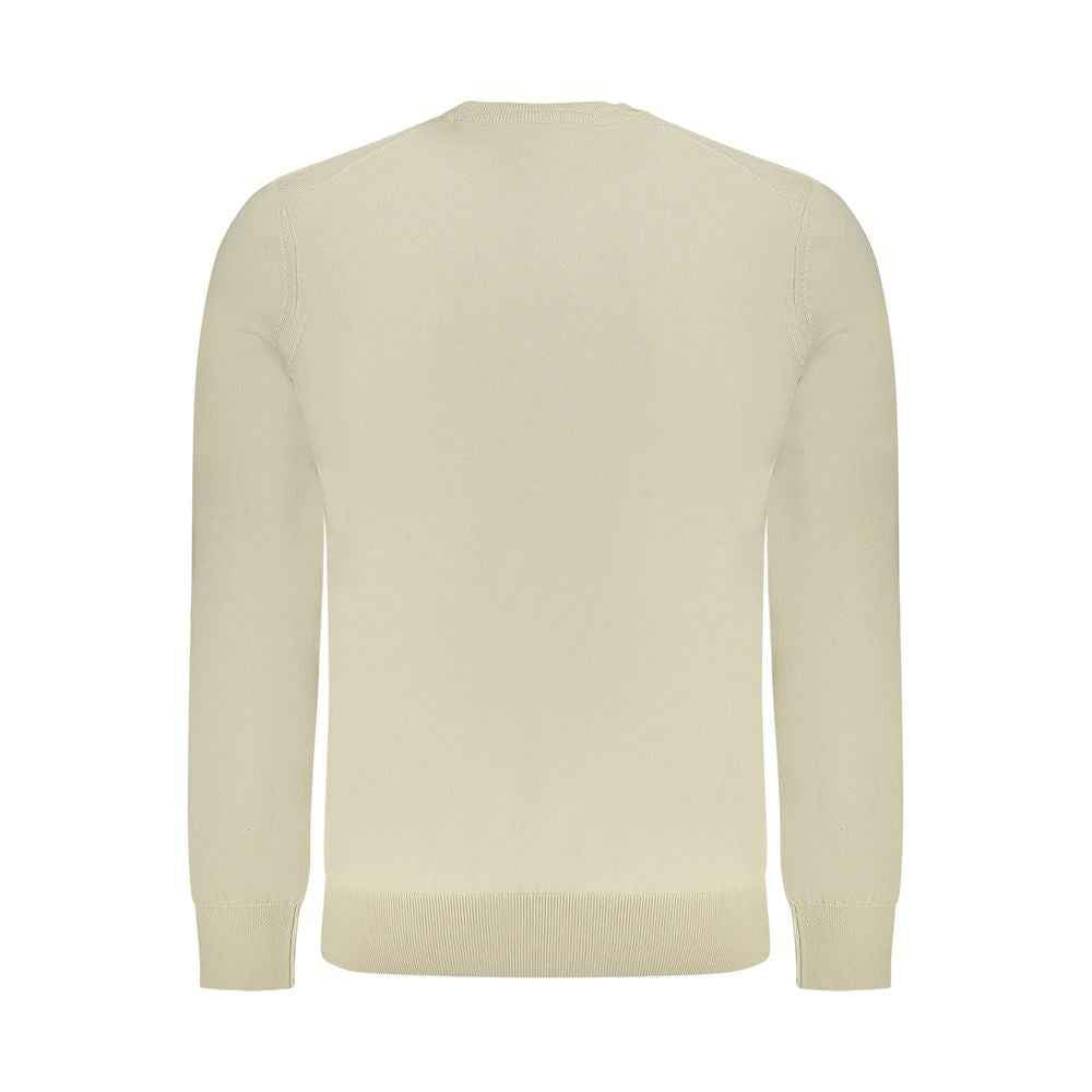 Hugo Boss Beige Cotton Sweater