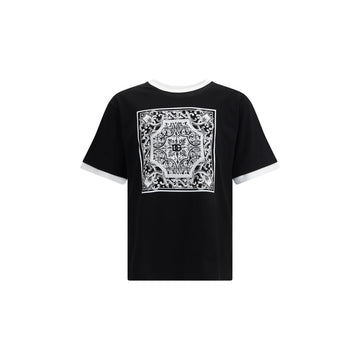 Dolce & Gabbana Black Cotton T-Shirt