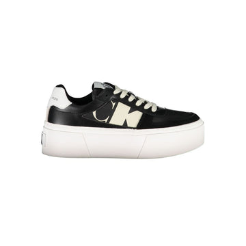 Calvin Klein Black Polyester Sneaker