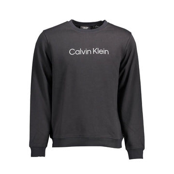 Calvin Klein Black Cotton Men Sweater