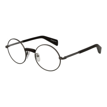 Yohji Yamamoto Gray Metal Glasses (Frames)