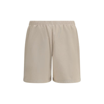 Balenciaga Beige Cotton Bermuda Shorts
