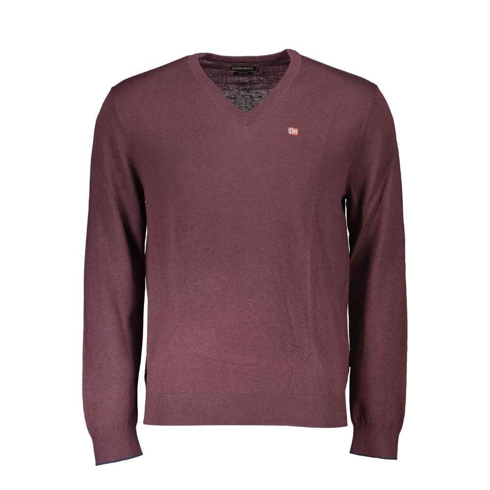 Napapijri Red Wool Sweater