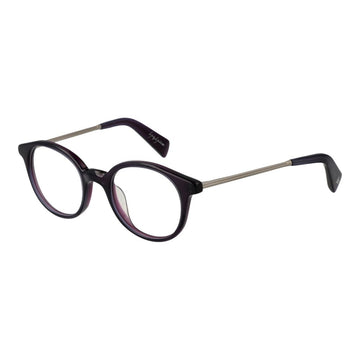 Yohji Yamamoto Purple Metal & Plastic Glasses (Frames)