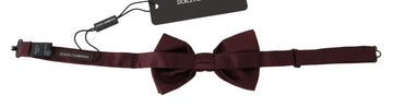 Dolce & Gabbana Silk Polka Dot Adjustable Neck Bow Tie Papillon - Whispers Of Wisdom Clothing