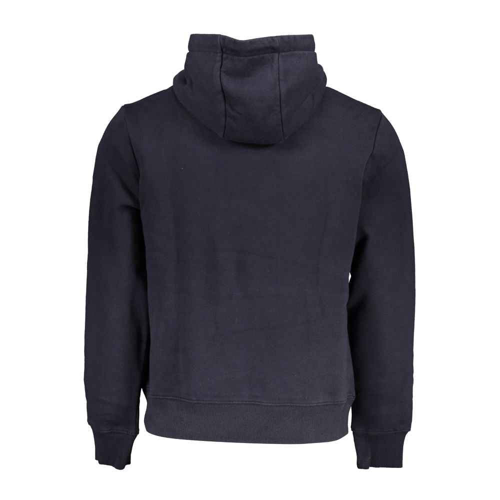 Napapijri Blue Cotton Men Sweater