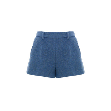 Gucci Blue Wool Short