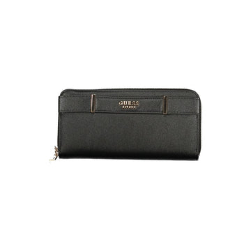 Guess Jeans Black Polyethylene Wallet
