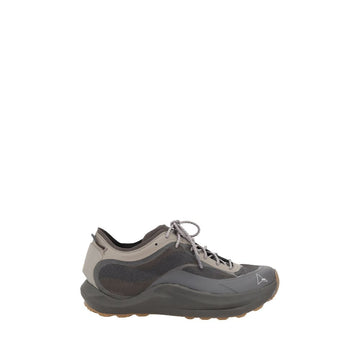 ROA Brown Polyester Athletic Sneakers