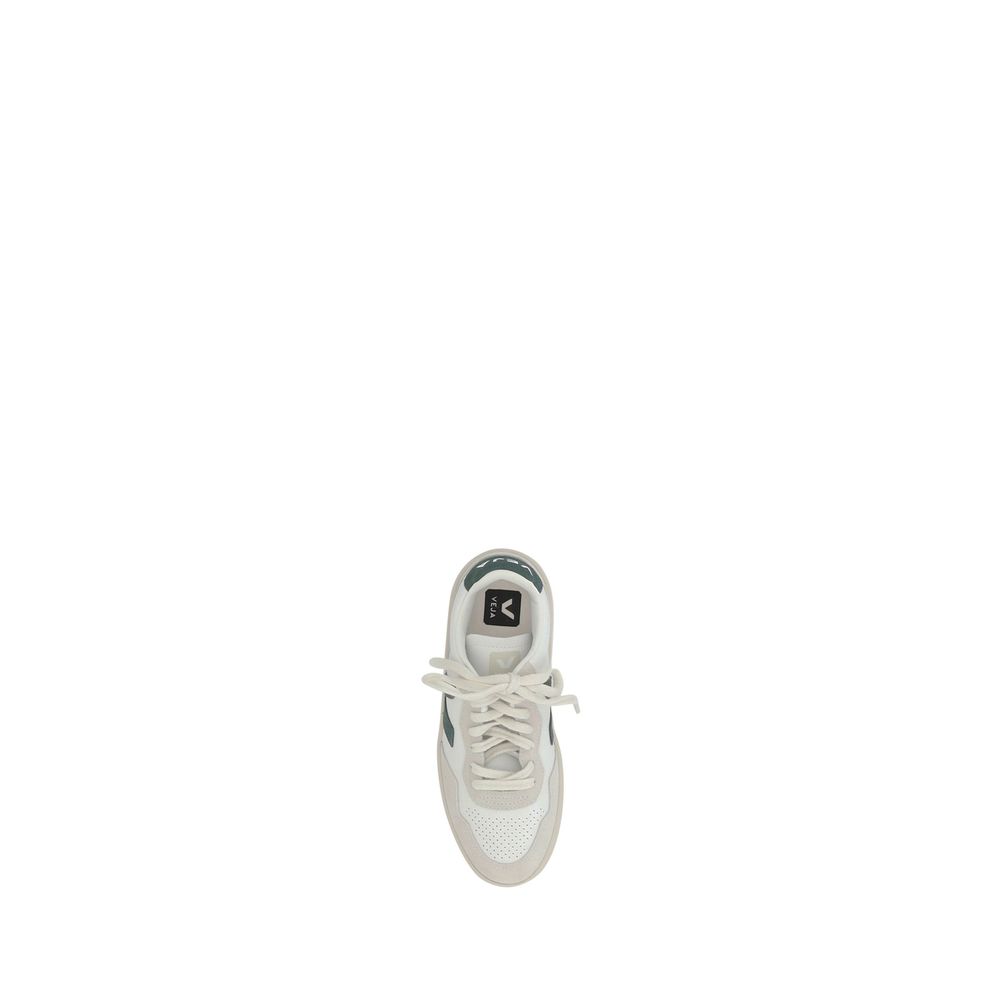 Veja White Rubber Low Top Sneakers