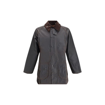 Barbour Black Cotton Coat