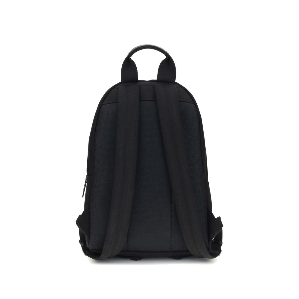 Palm Angels Black Polyester Backpack