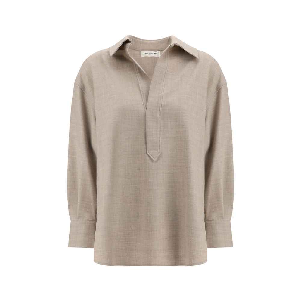 True Royal Wool Shirt