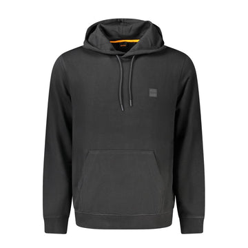 Hugo Boss Black Cotton Men Sweater