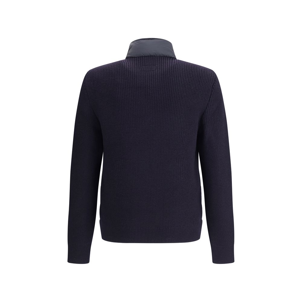 Belstaff Blue Nylon Full-Length Jacket