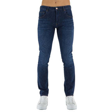 Don The Fuller Blue Cotton Men's Jeans