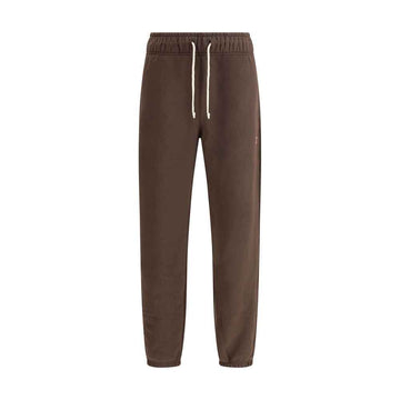 New Balance Elastic-waistband logo-patch track Pants