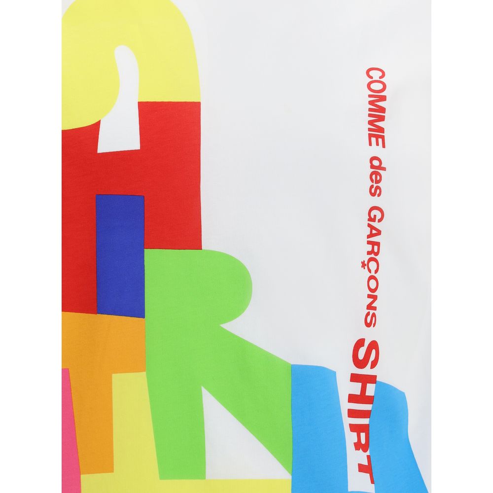 Comme Des Garçons White Cotton T-Shirt