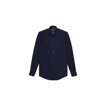 Antony Morato Blue Cotton Dress Shirt