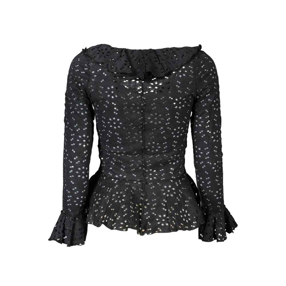 Desigual Black Cotton Shirt