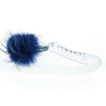 Mr&Mrs Italy White Leather Women Sneaker