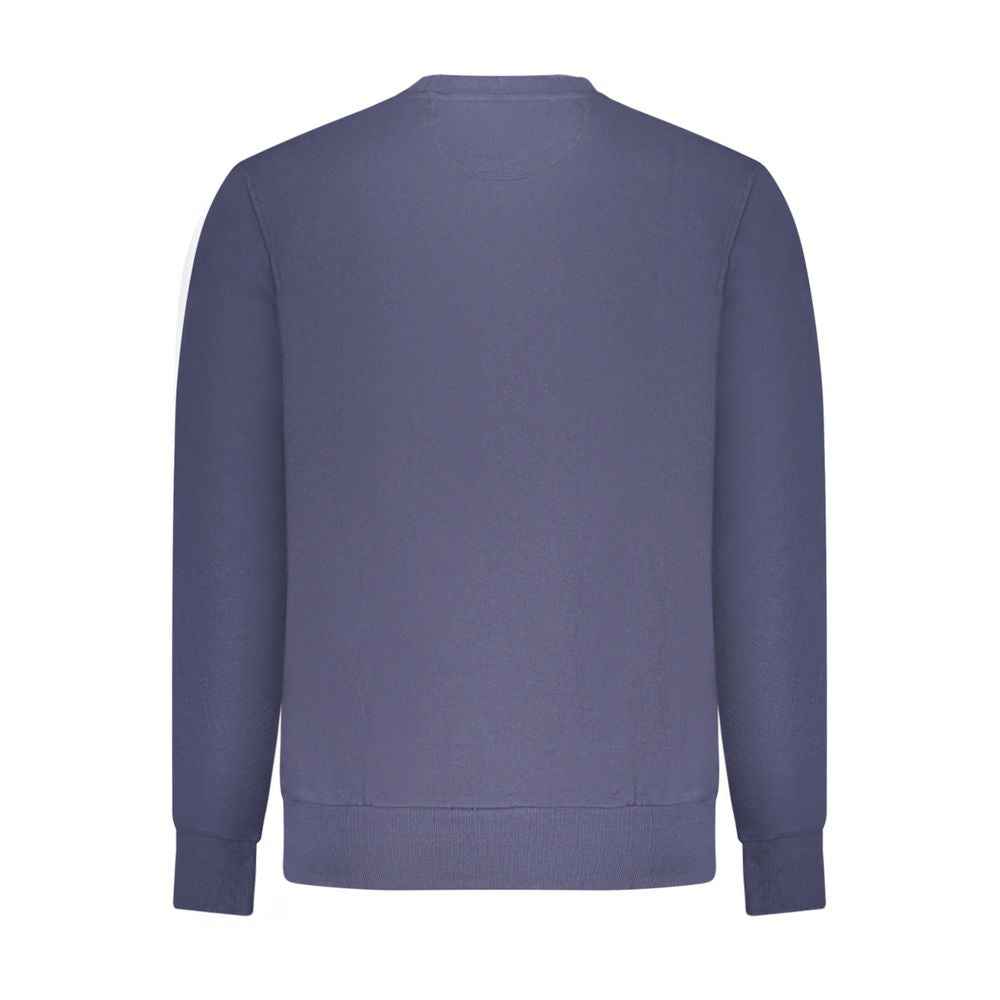 North Sails Blue Cotton Sweatshirt North Sails