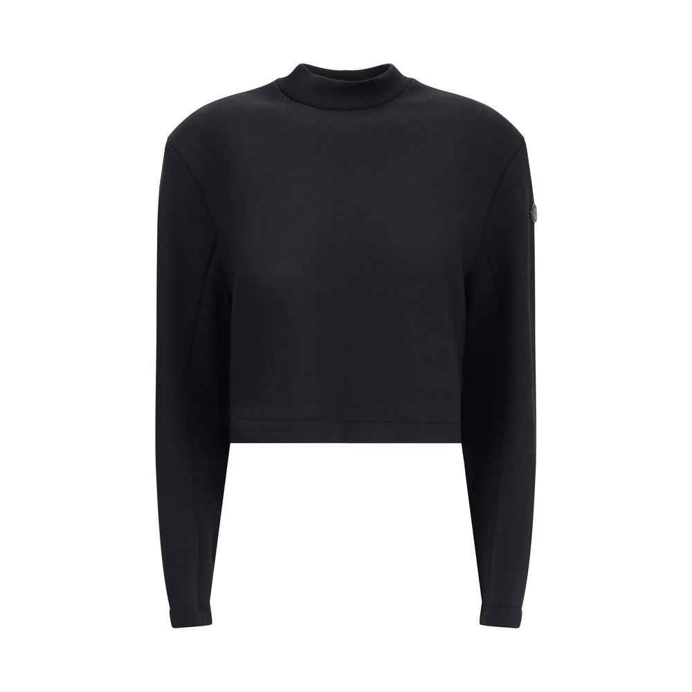 MONCLER x EDWARD ENNINFUL Sweatshirt by Moncler x EE72 by Edward Enninful in Viscose and Neoprene