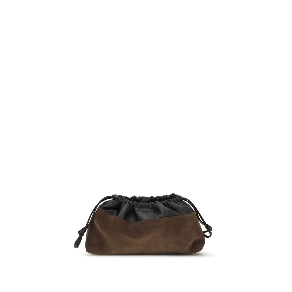 Pierre Hardy Brown Calf Leather Bos Taurus Shoulder Bag