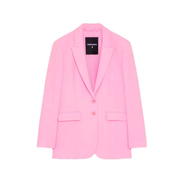 Patrizia Pepe Pink Polyester Blazer